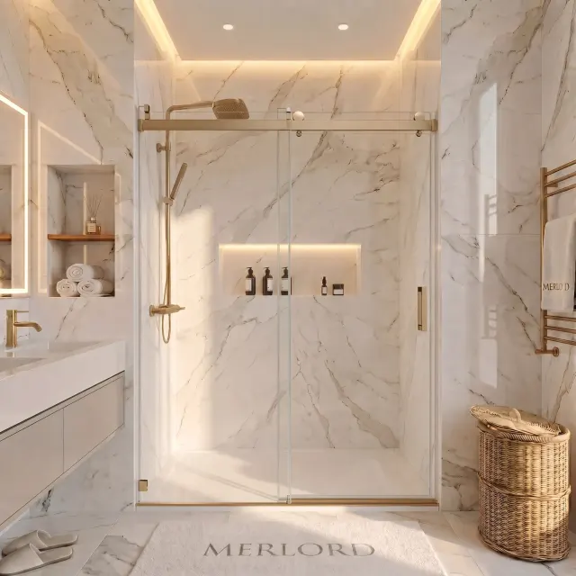 Single Sliding Shower Doors