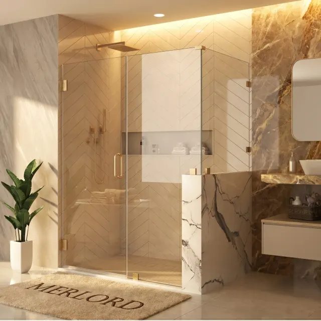 Customize Frameless Rectangle Shower Enclosure - H06-04